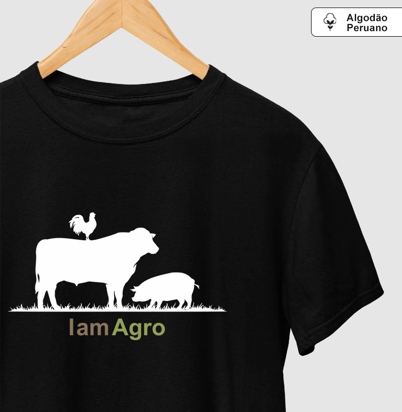 Camiseta Boi, Galo e Porco 