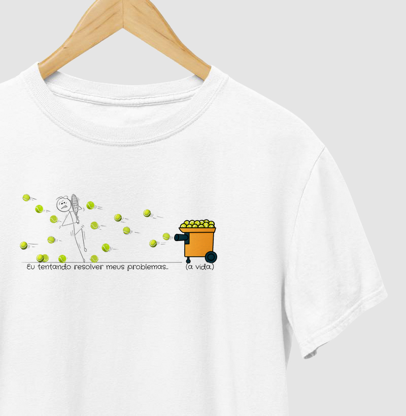 Eu resolvendo meus problemas.