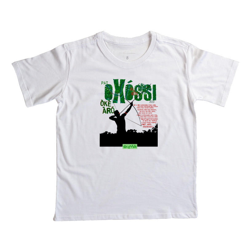 camiseta OXÓSSI oração