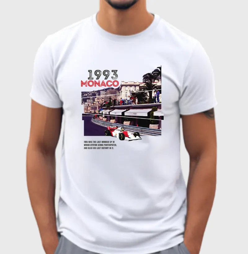 Camiseta Mônaco 1993