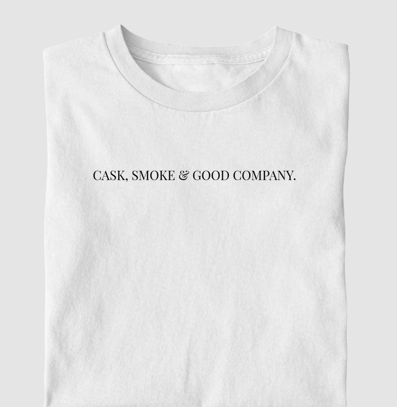 Camiseta Cask, Smoke & Good Company