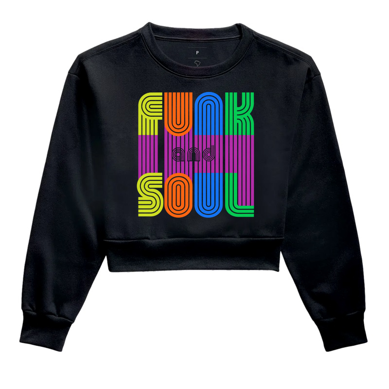 Funk & Soul - Cropped Moletom