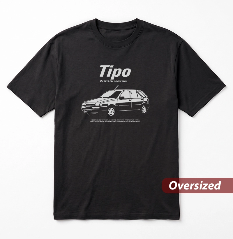Tipo | Um carro tipo nenhum outro - Camiseta Oversized