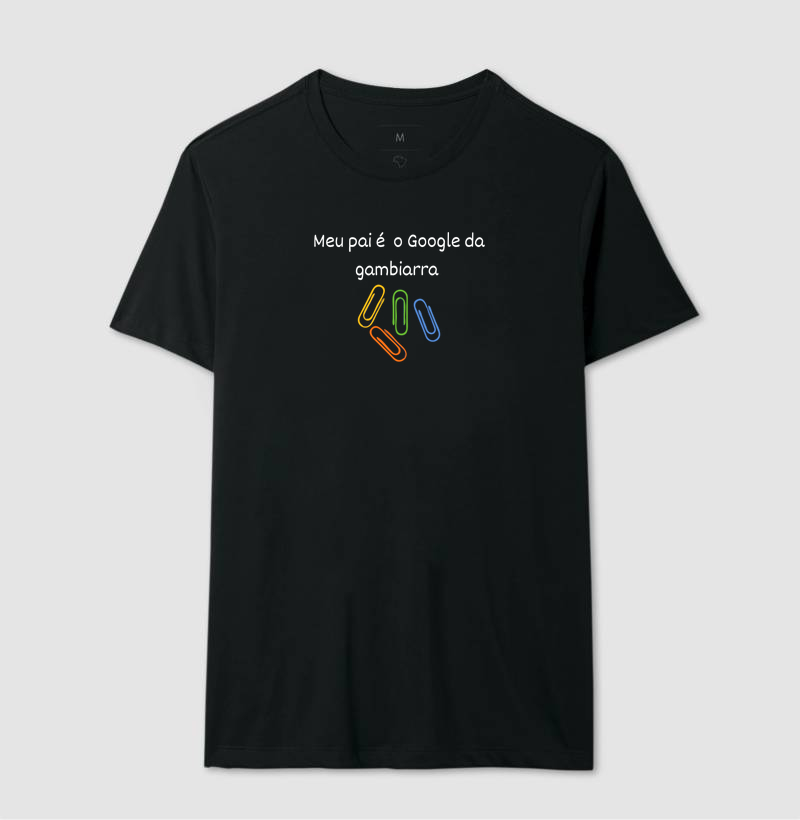Camiseta meu pai é o google