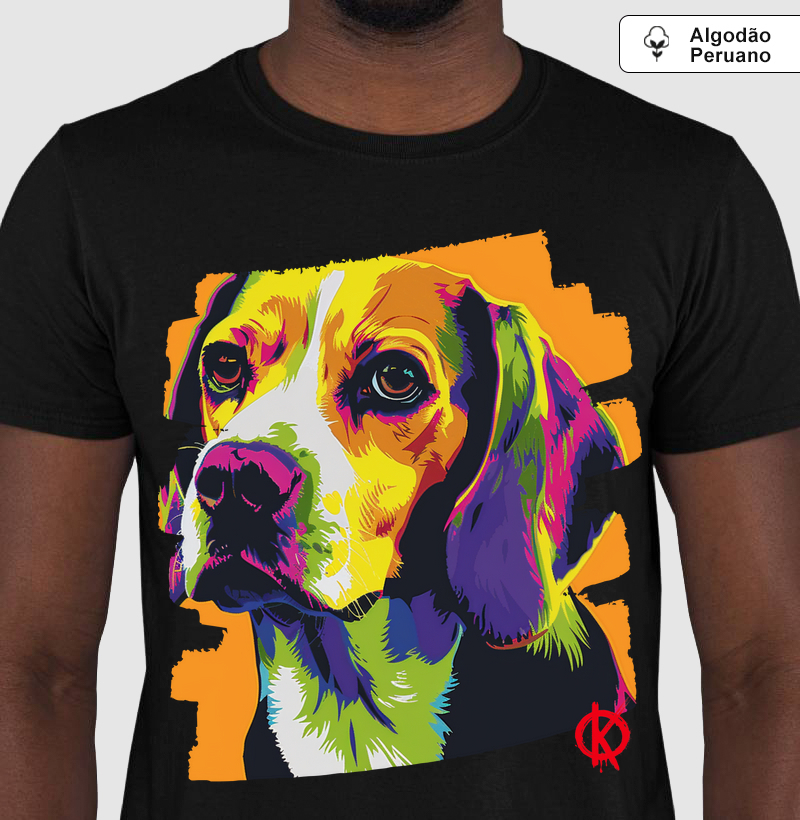 Camiseta Pet Art Beagle
