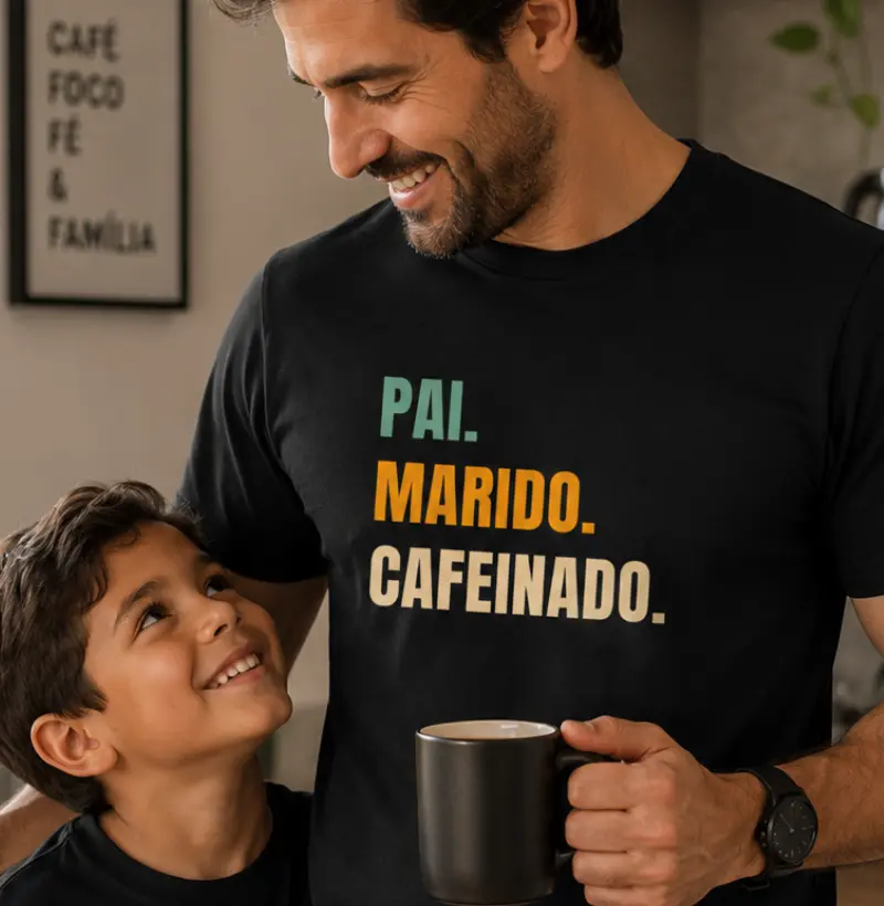 Pai. Marido. Cafeinado