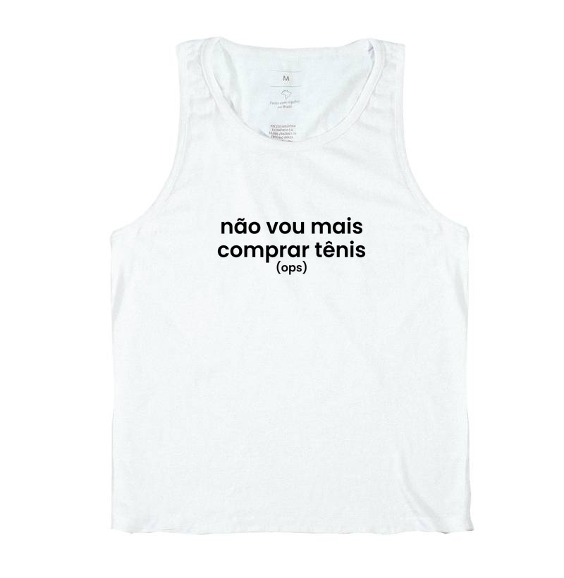 Regata Corrida - Não Vou Mais Comprar Tênis
