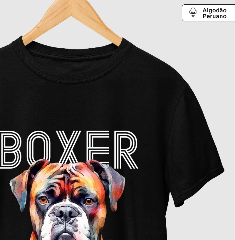 Camiseta Algodão Peruano Boxer Lifestyle