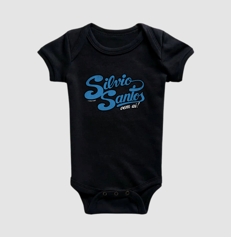 Silvio Santos vem aí! - Body Infantil