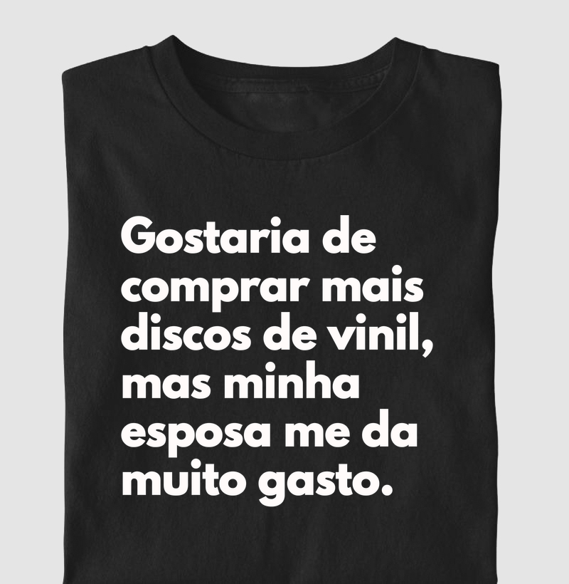 Gostaria de Comprar Mais Discos de Vinil…