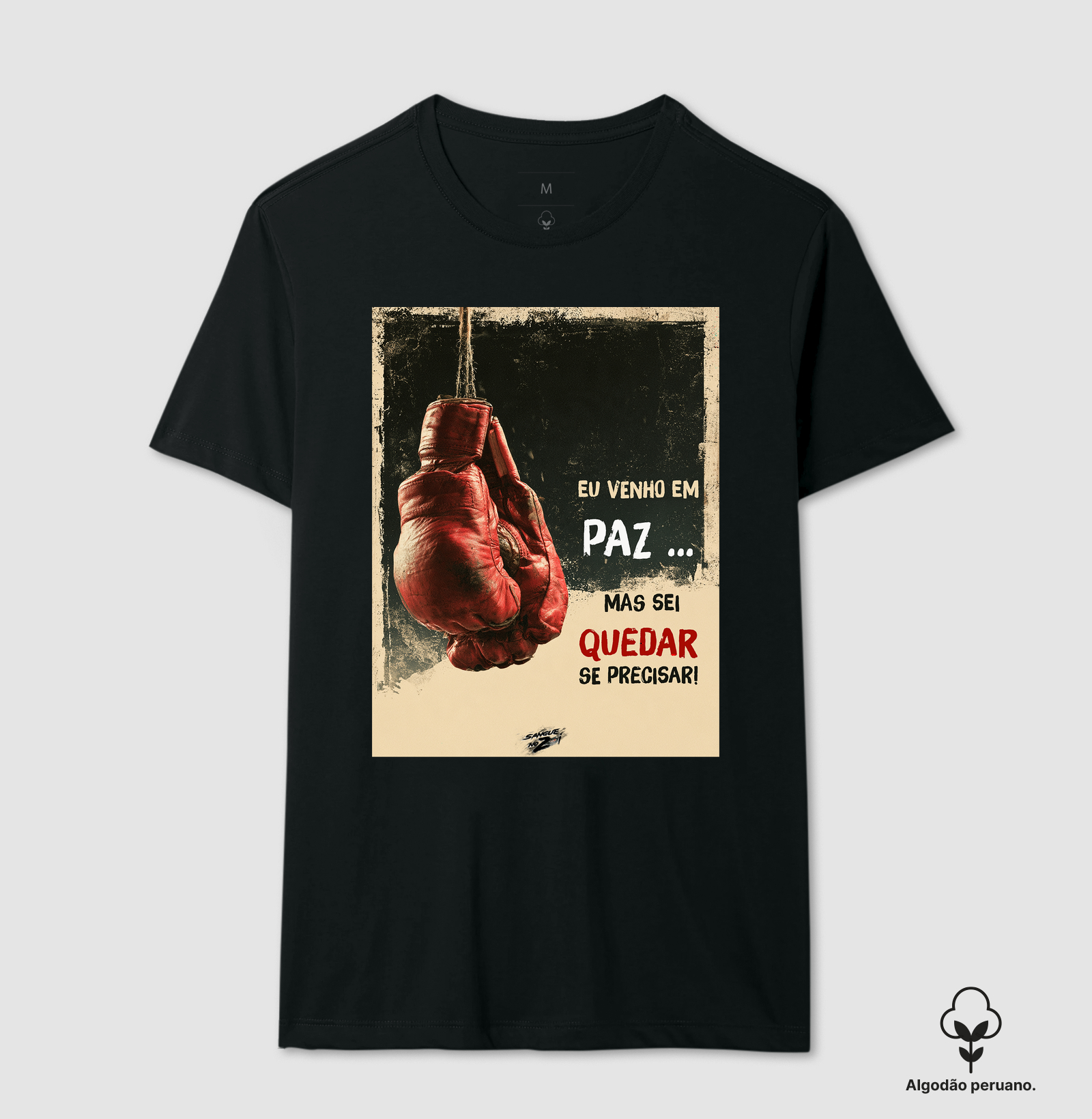MMA - Camiseta Algodão Peruano