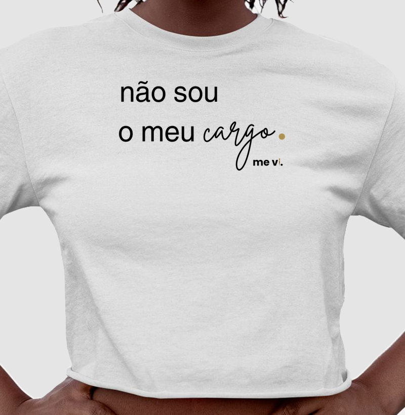 eu não sou o meu cargo.