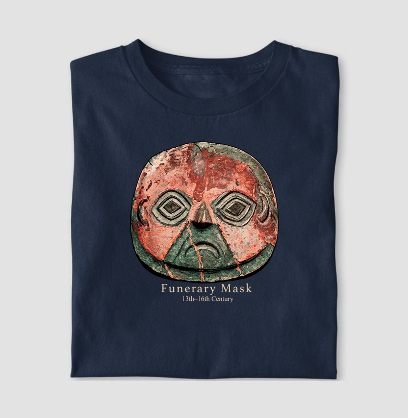 Camiseta Máscara Funerária — sécs. XIII–XVI