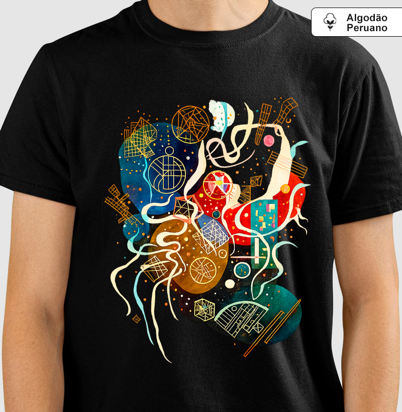 Wassily Kandinsky Composição Abstrata Premium 