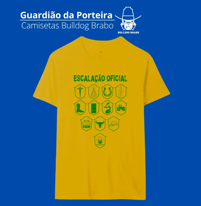 Escalação Oficial Bulldog Brabo