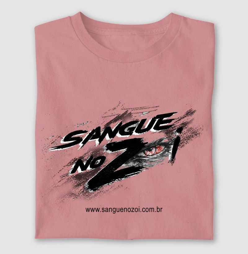 logo Sangue no zói web 02 - Camiseta