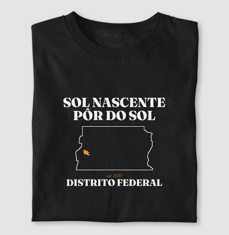 Sol Nascente/Pôr do Sol | Legado DF - Camiseta