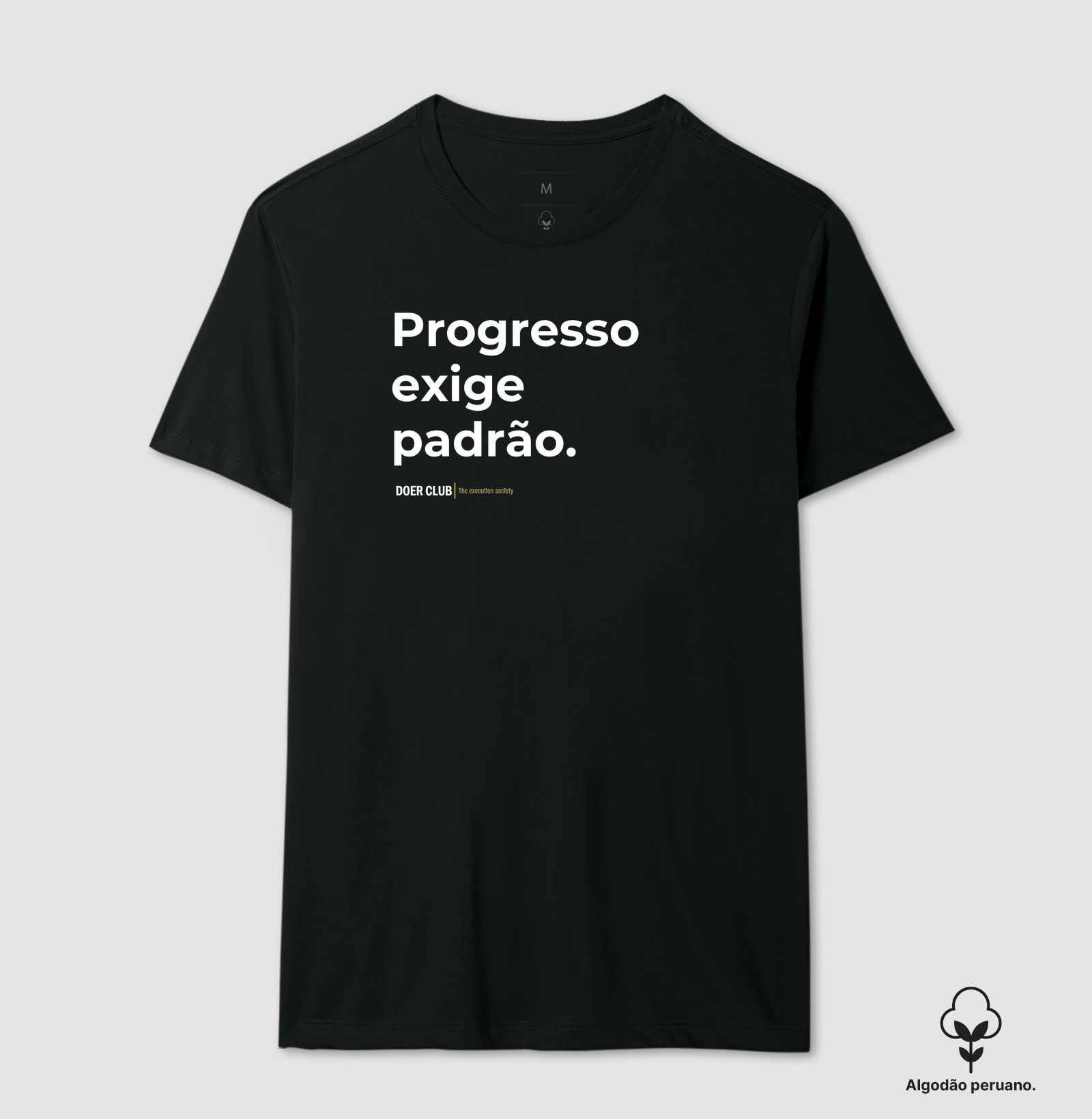 Progresso exige padrão.