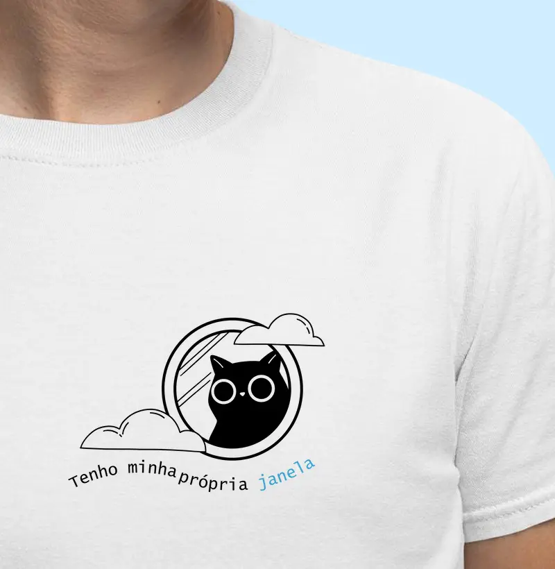 Tenho minha própria janela cat