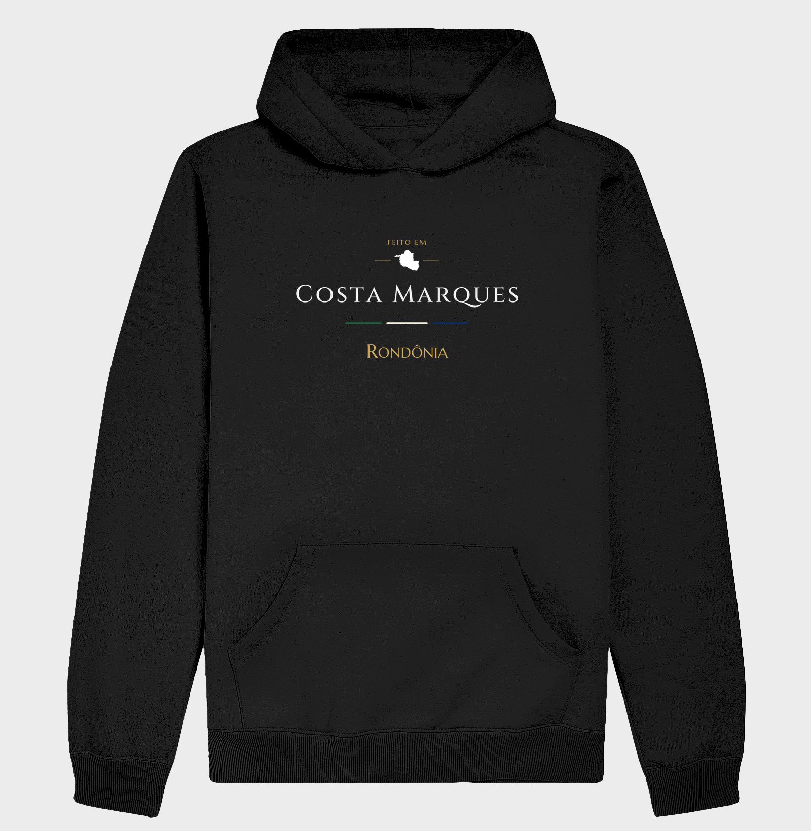 Feito em Costa Marques RO - Hoodie Moletom