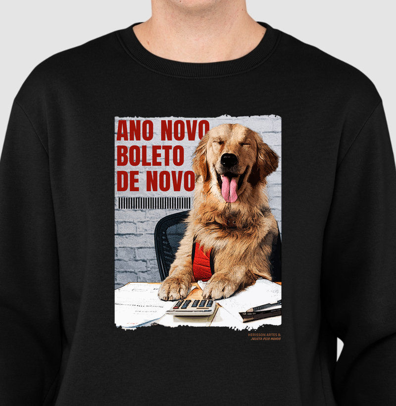 Ano novo boleto de novo Golden