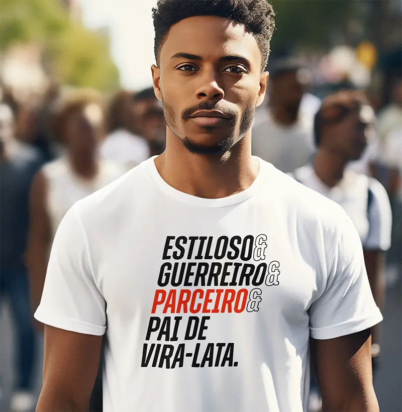 Camiseta Pai de Vira-lata