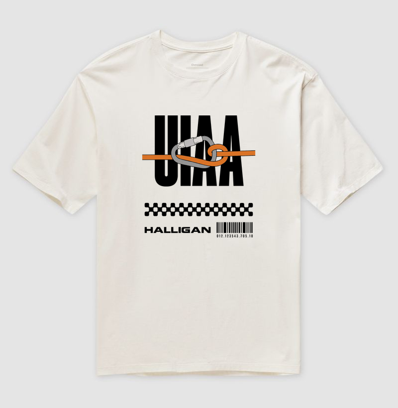 Camiseta Oversized "UIAA"
