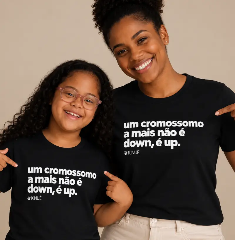 Um cromossomo a mais não é down, é UP - Síndrome de Down