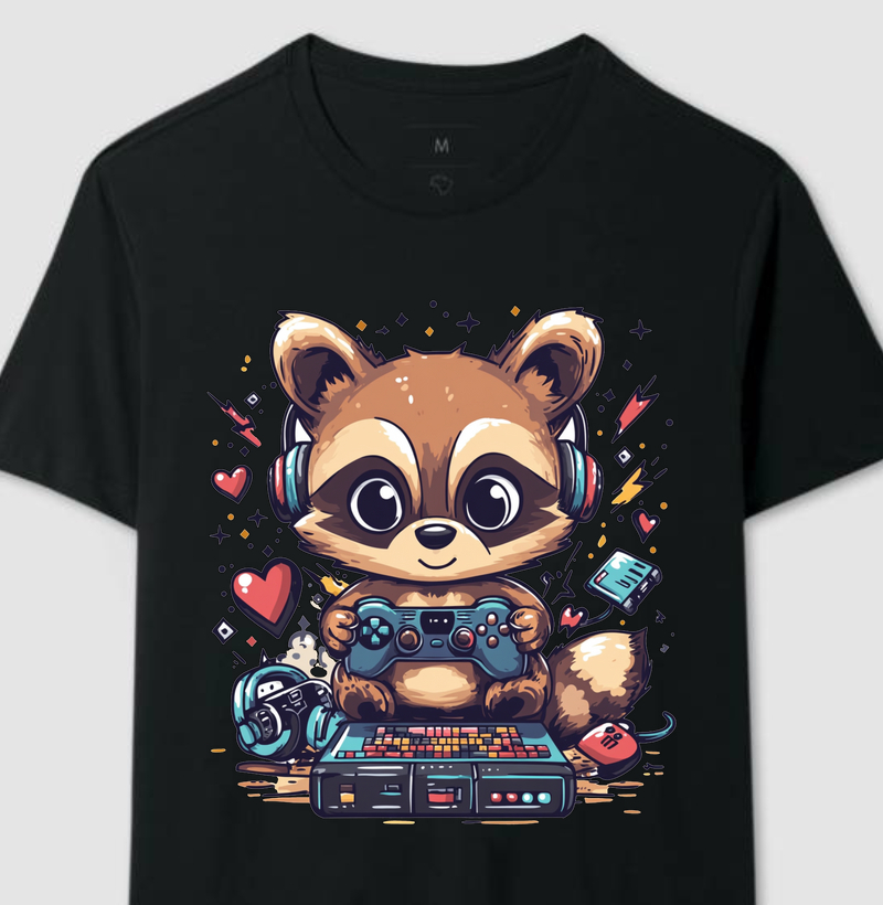 Camisa Guaxinim Gamer 1