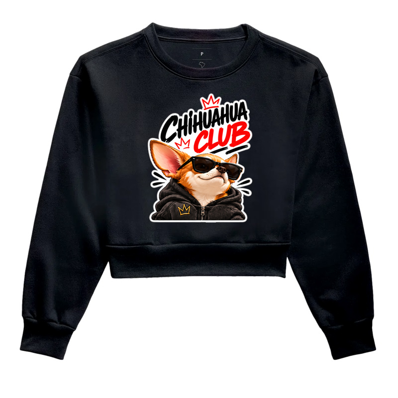 Chihuahua Club - Cropped Moletom