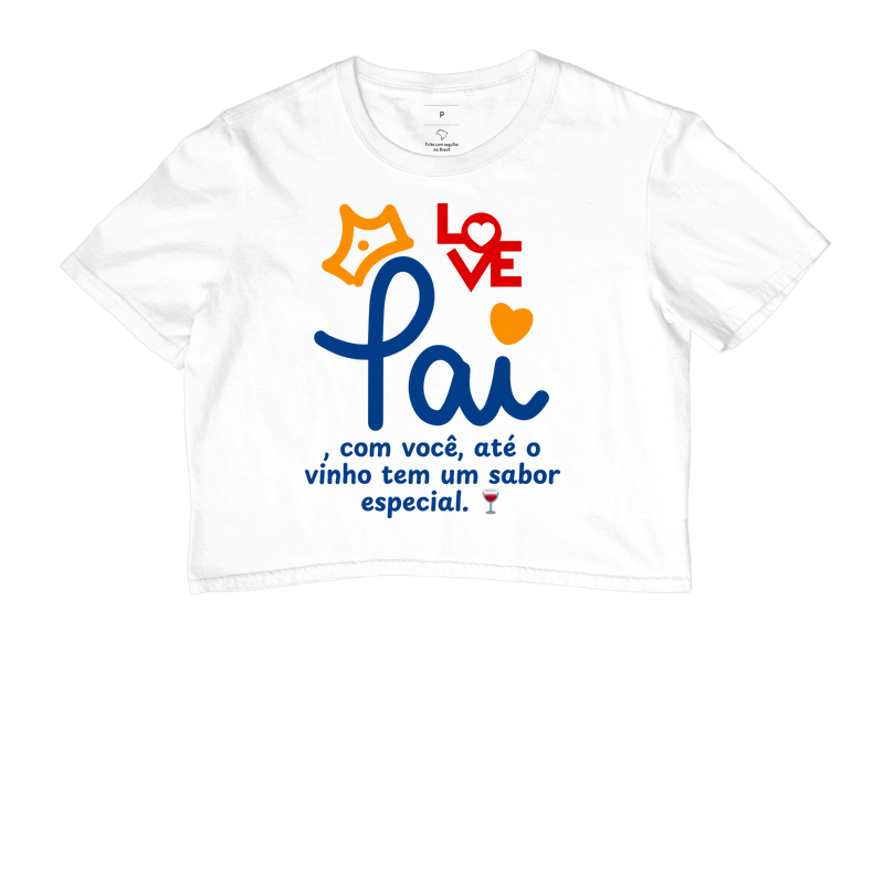 Camiseta Coleção Pai - Pai, com você,...