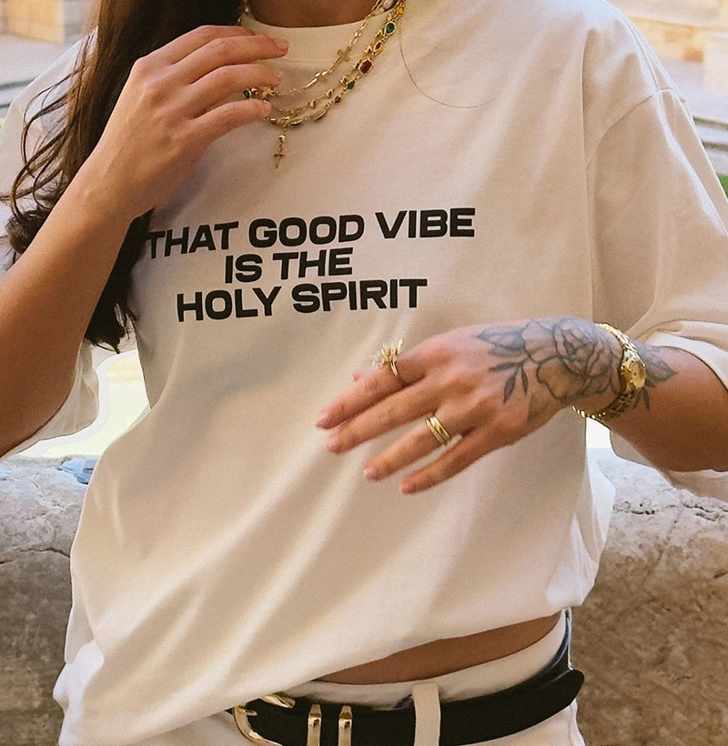Tshirt Oversized Holy Spirit