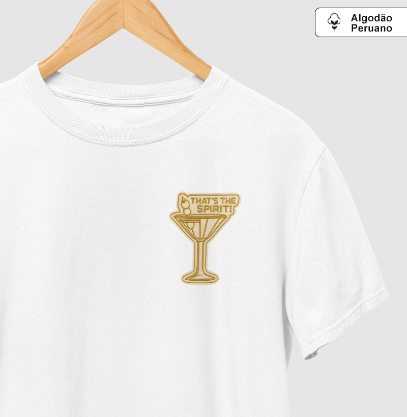 Camiseta That`s the Spirits Bege - por Hideout