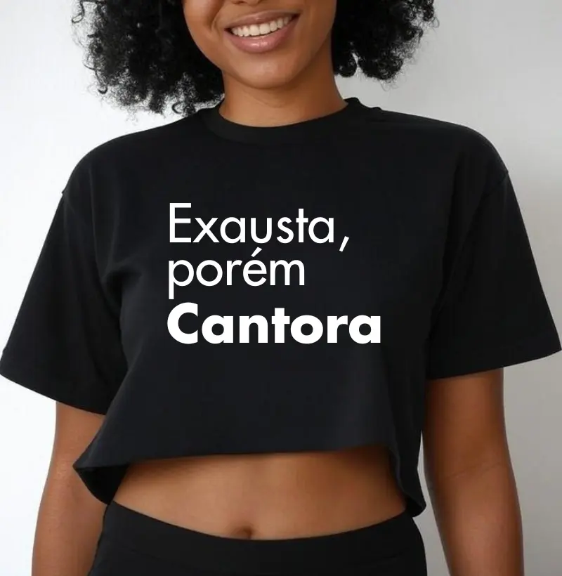 Exausta, porém Cantora