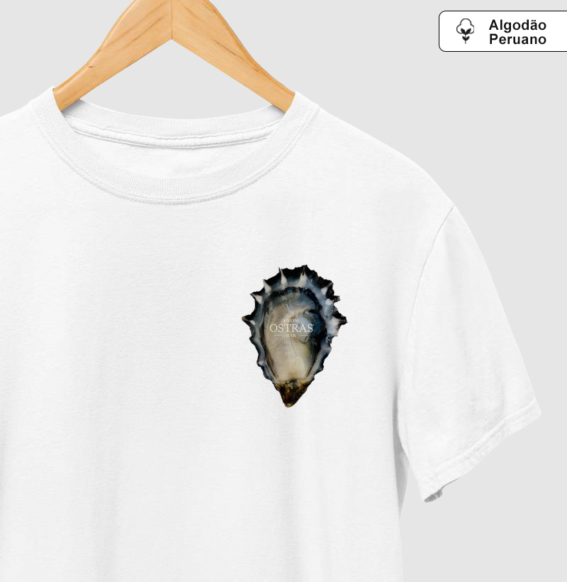 Camiseta Sem Fim Ostras mini - por Enfim
