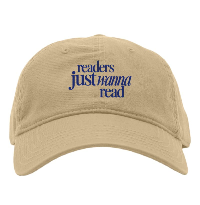 Boné Read just wanna read - Boné Dad Hat
