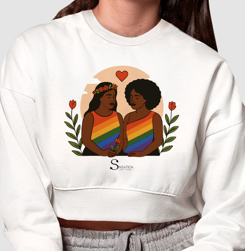 Cropped Moletom - Orgulho - Les 2