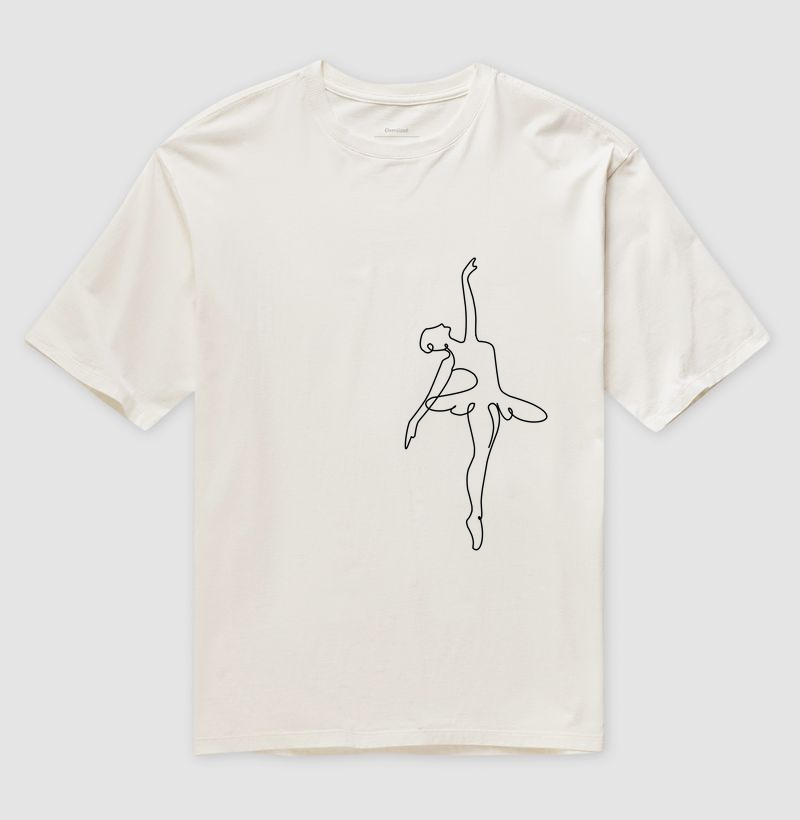 Bailarina deslocada - Minimalista