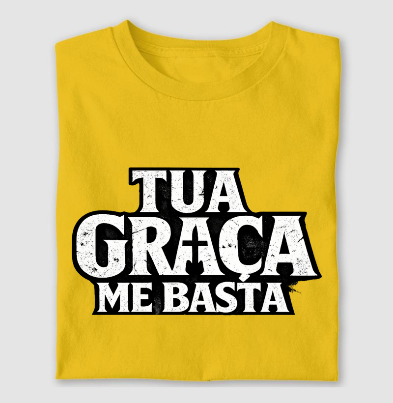 ✝️🔥 Camisa Gospel “Tua Graça Me Basta”