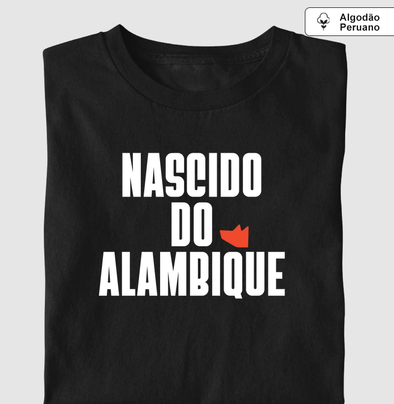 Camiseta Nascido do Alambique