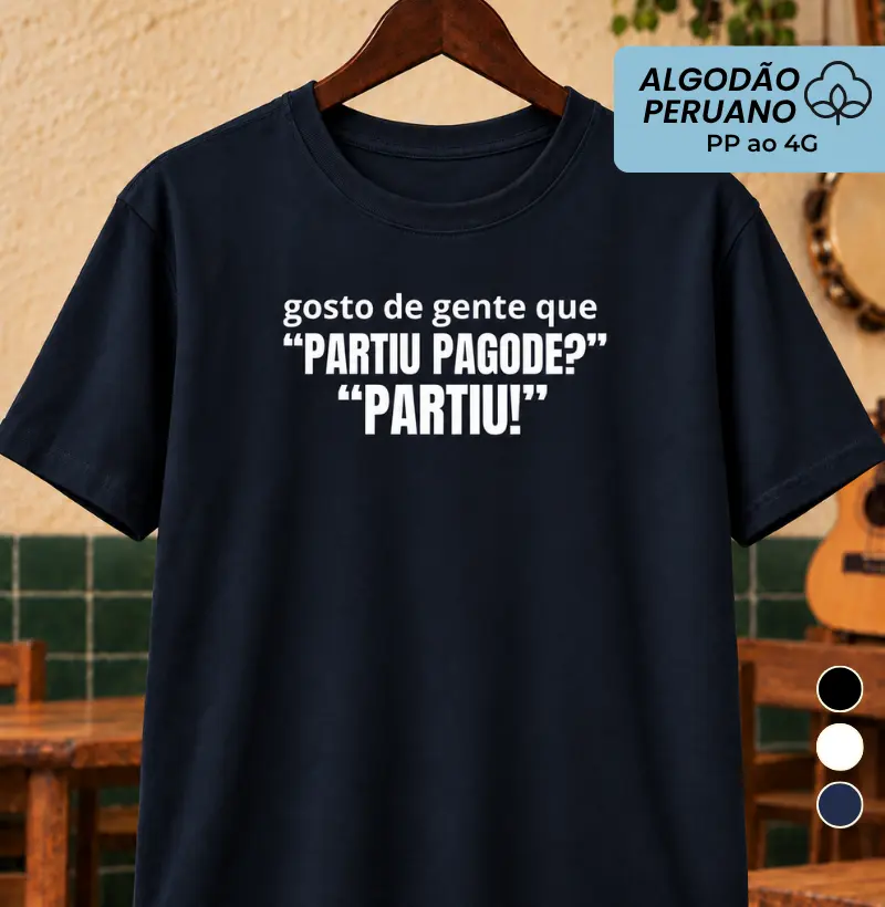 Gosto de gente que "Partiu Pagode?"