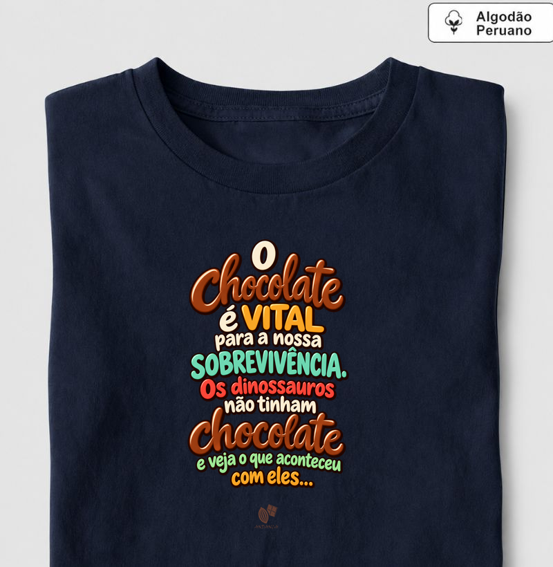 Dinossauros - Camiseta Algodão Peruano