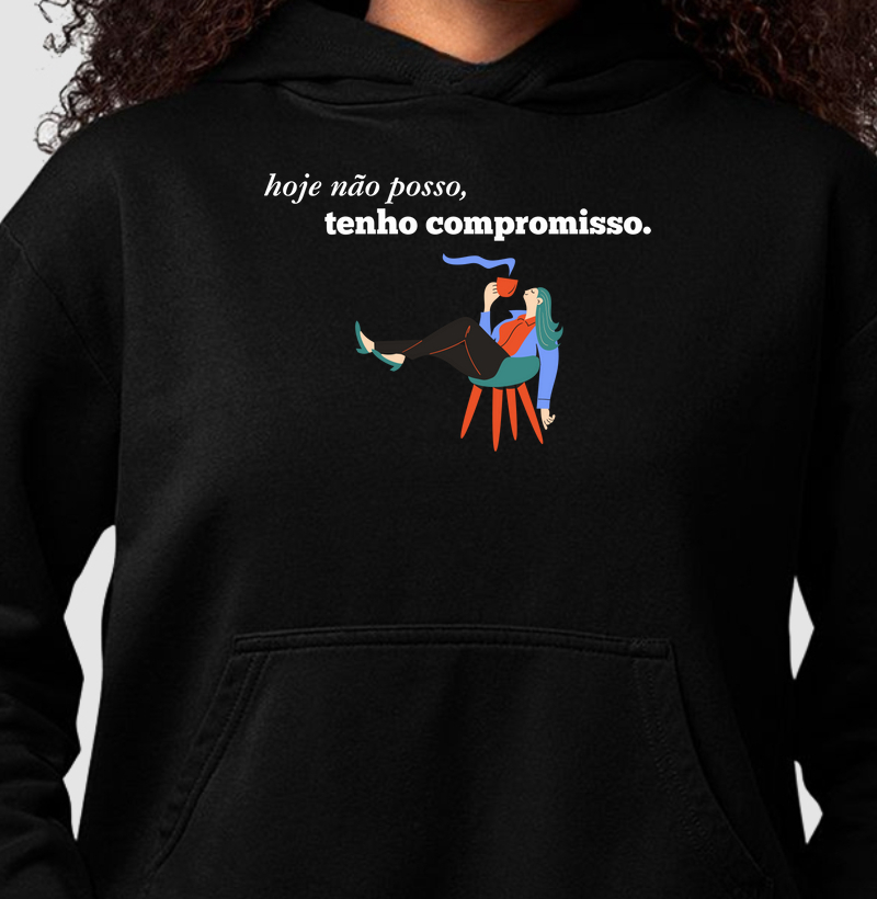 Hoje não posso, tenho compromisso (versão fem)