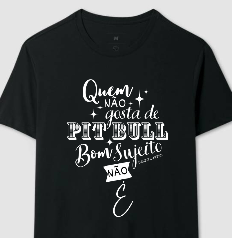 Quem não gosta de pit bull bom sujeito não é