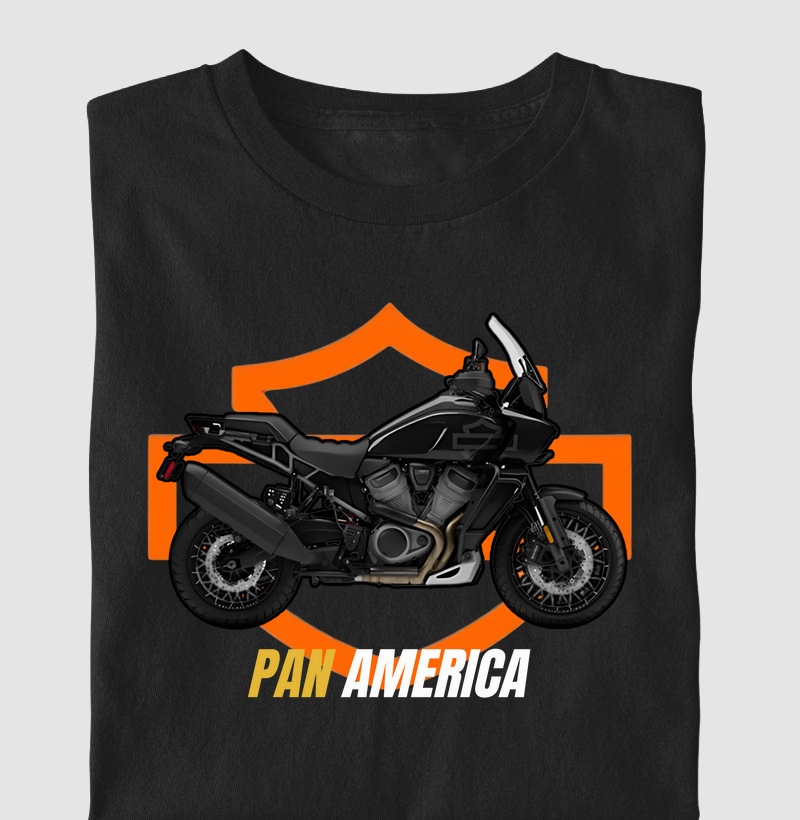 Harley Davidson Pan America preta 2