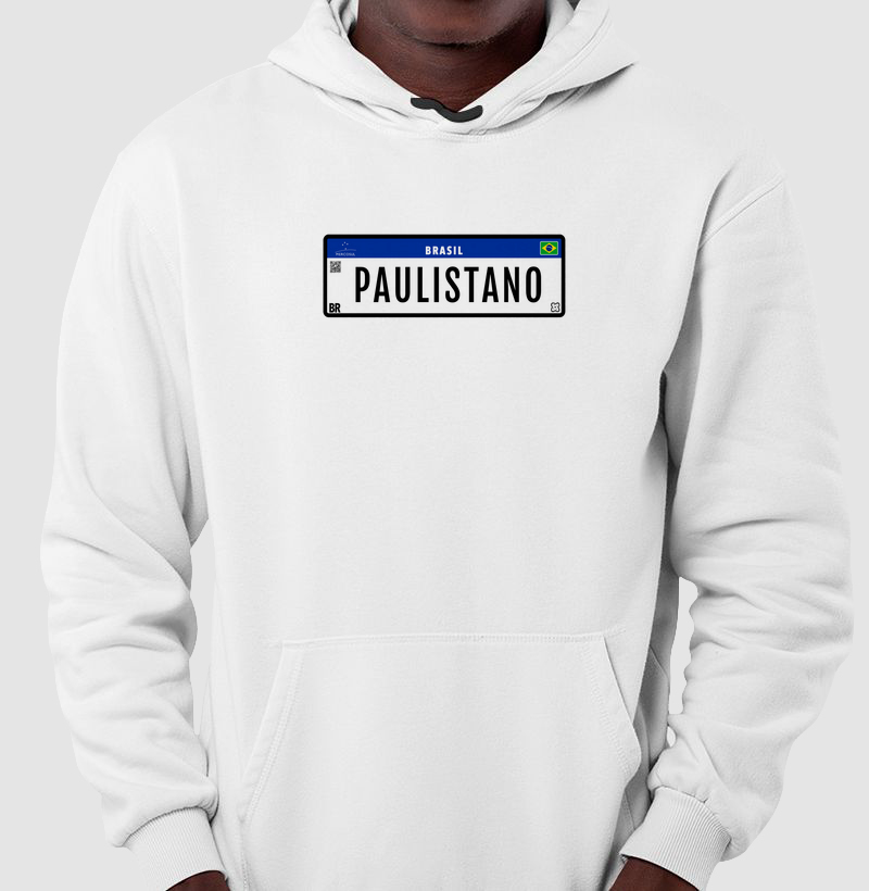 Placa PAULISTANO Moletom