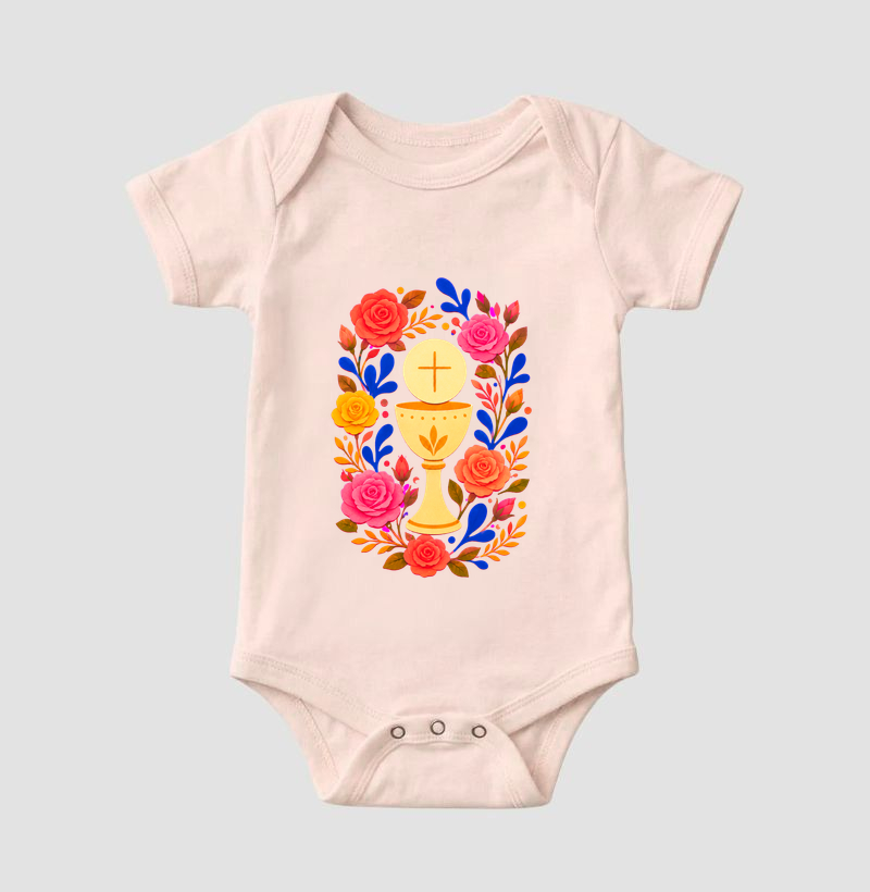 Eucaristia - Fonte de Vida - Body Infantil