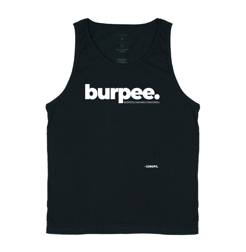 burpee, respeito, mas não concordo