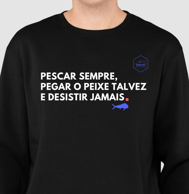 DESISTIR JAMAIS SUÉTER