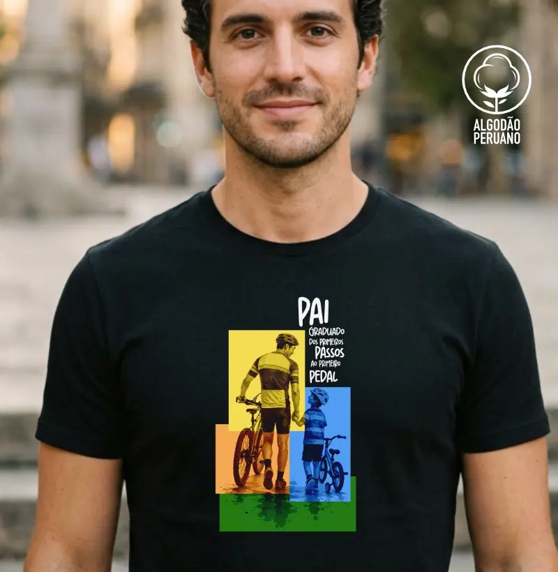 Camiseta Giro & Cadência | Pai Graduado